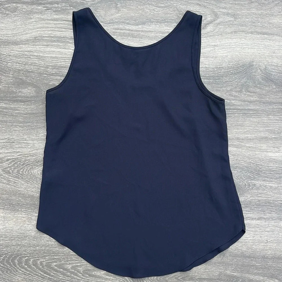 J. Crew Flowy Tank Top, navy - Picture 5 of 6